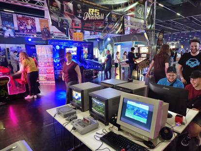 FOTO Gameri, VR turniri, retro igre i Hrvati u borbi za trofeje na   Level Up Gaming festivalu