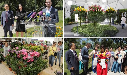 Zagreb u znaku cvijeća: Na Bundeku otvorena 56. Međunarodna  izložba 'Floraart'