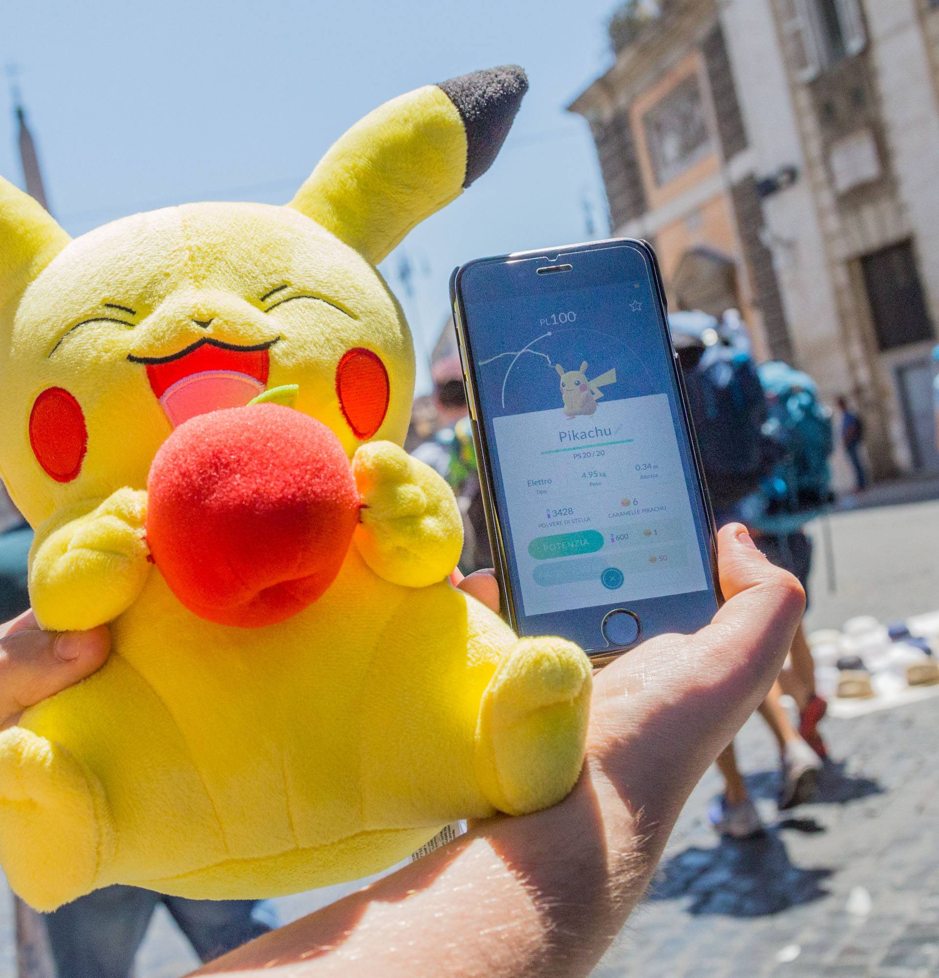 Rome, Pokemon Rally Go