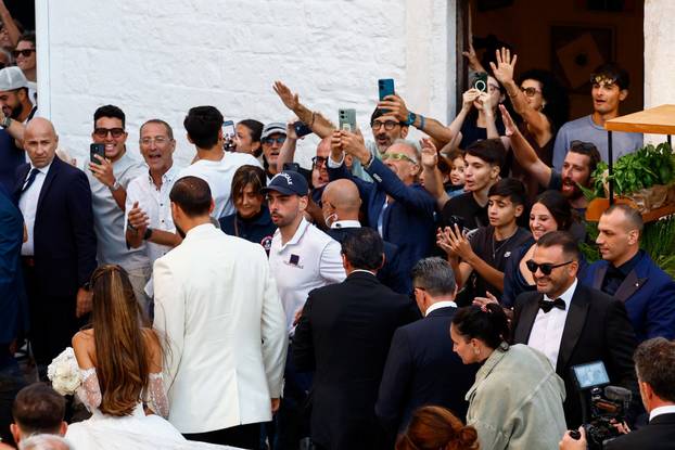 Manchester City goalkeeper and italy captain Gianluigi Donnarumma marries Alessia Elefante in Locorotondo