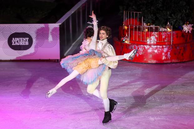 Svečano otvorenje Ledenog parka na Trgu kralja Tomislava uz predstavu Orašar