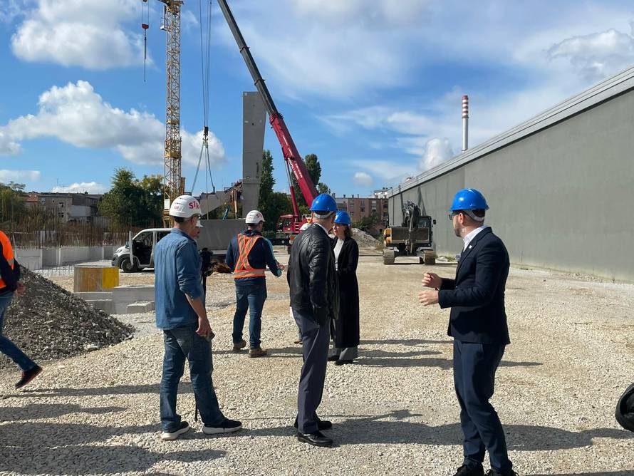 Započela izgradnja prve tribine u Kranjčevićevoj! Tomašević: 'Ovo je početak nove faze...'