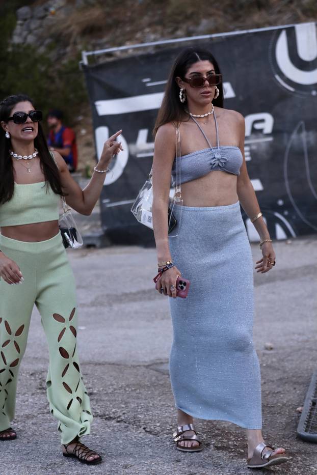 Split: Dolazak partijanera na drugu večer Ultra Europe festivala 2025.