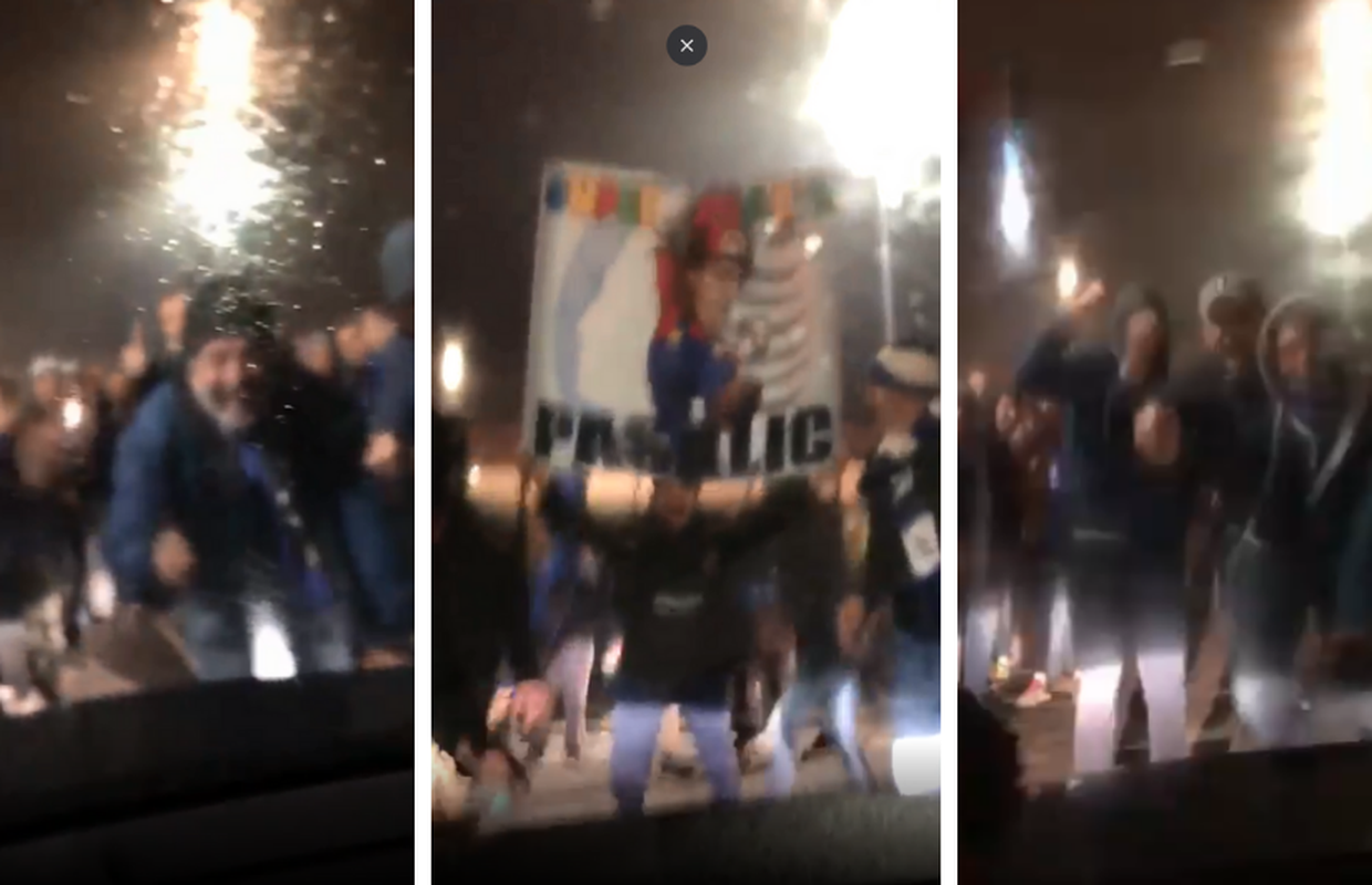 Pašalić briljirao pa ga opkolili navijači i skakali mu po autu!