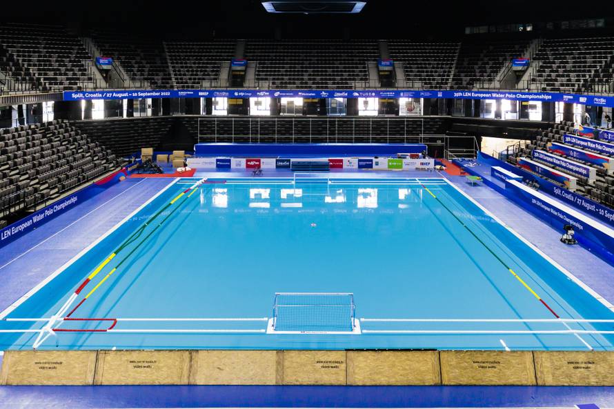 Posljednje pripreme u Spaladium Areni uoči Europskog prvenstva u vaterpolu