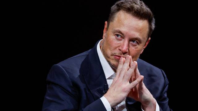 Tesla CEO and Twitter owner Elon Musk attends the VivaTech conference in Paris