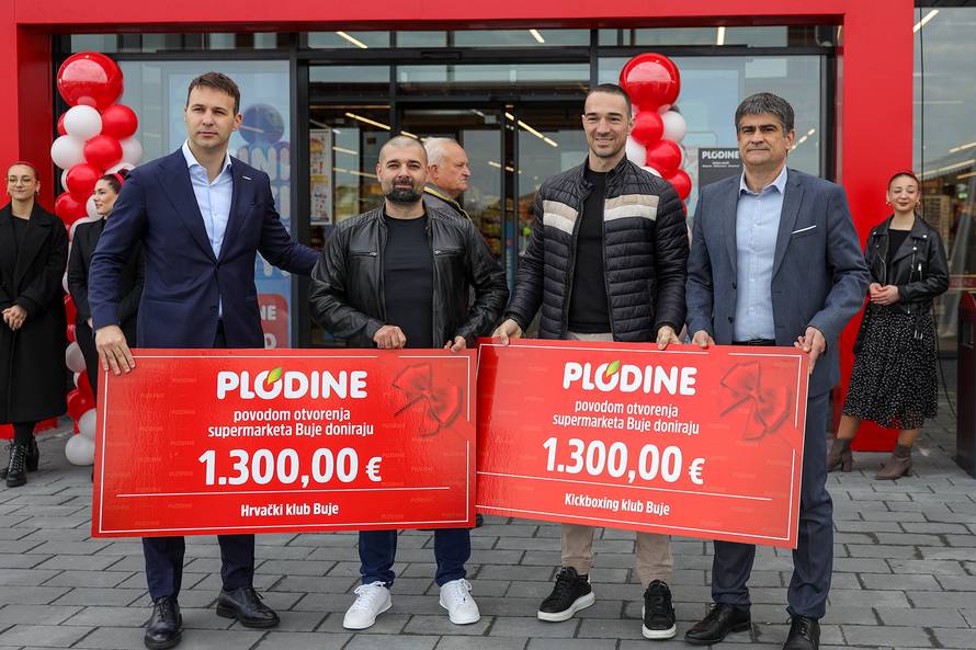 Nova Plodine trgovina u Bujama – 145. u Hrvatskoj