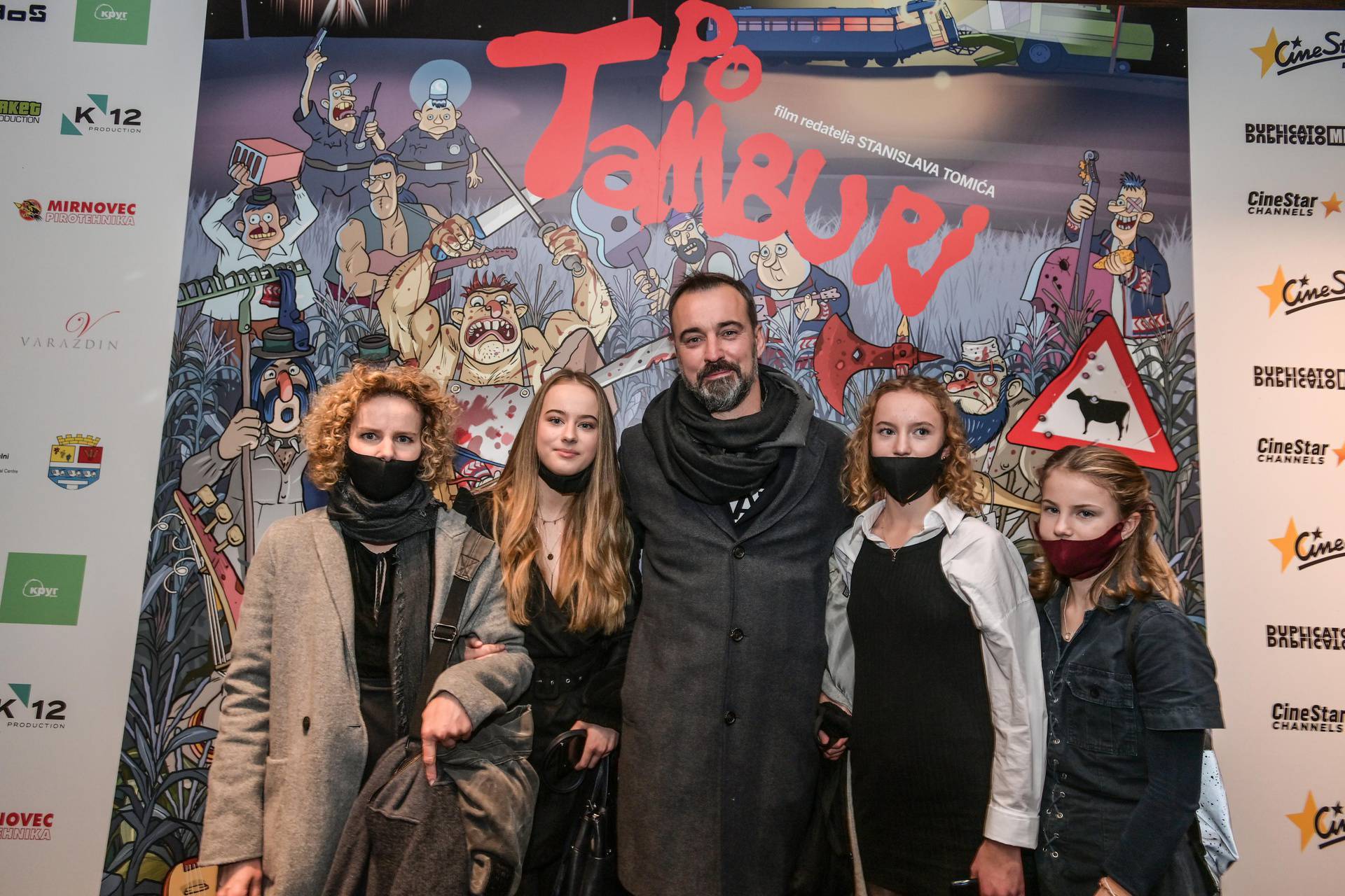 Zagreb: Svečana pretpremijera domaće akcijske komedije Po tamburi