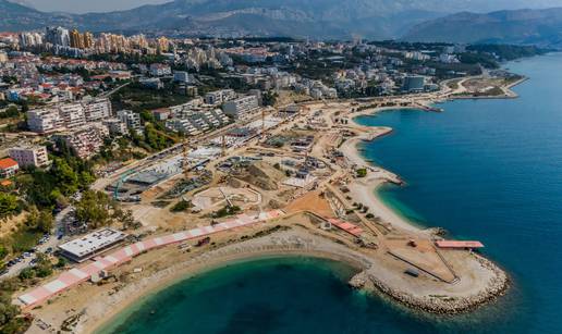 FOTO Evo kako izgleda Žnjan, radi se punom parom: 'Bit će to najbolja plaža Mediterana'