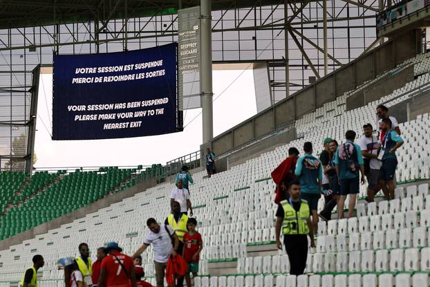 Football - Men's Group B - Argentina vs Morocco