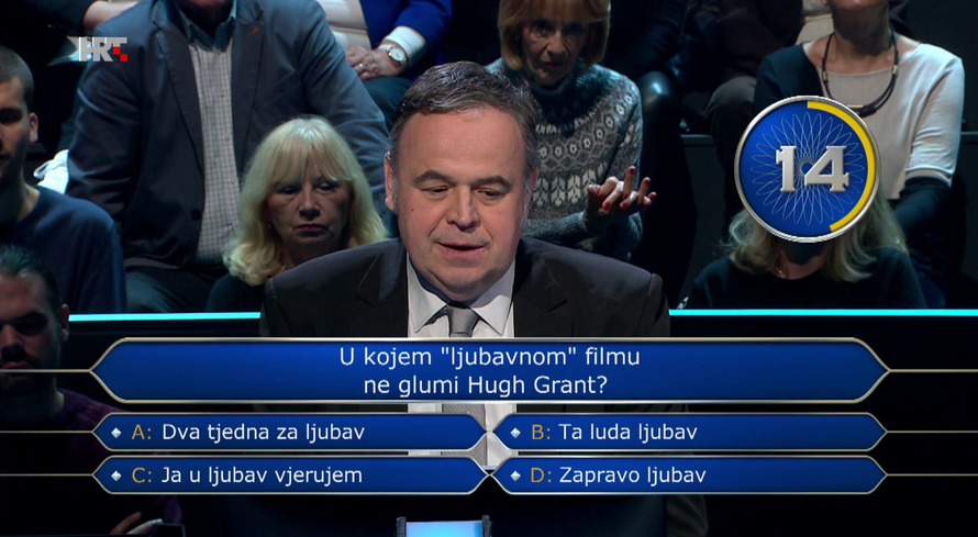 Poznati glumac sjeo preko puta Tarika u 'Milijunašu': Znate li vi odgovor na pitanje za 5000 €?