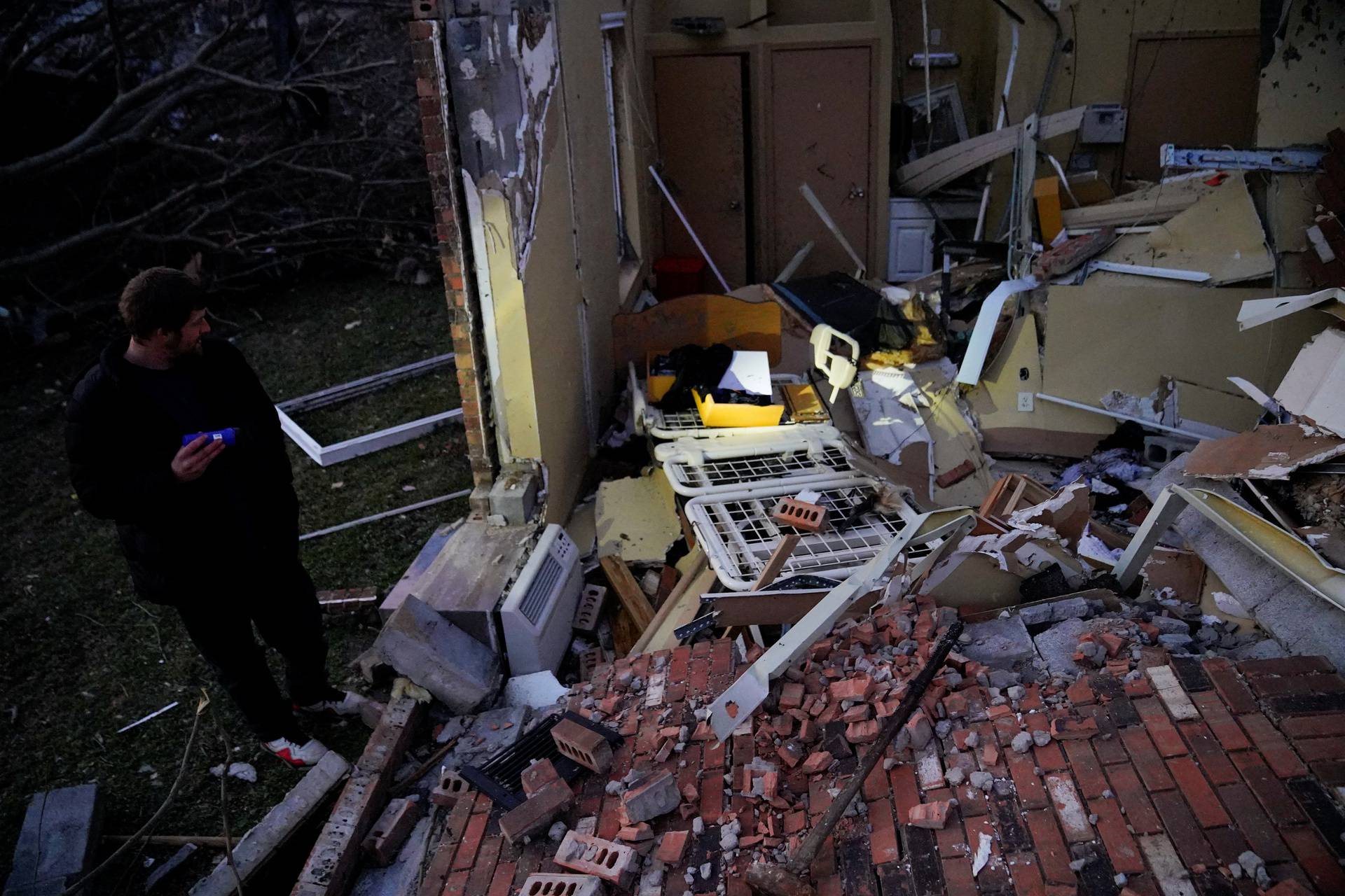 Devastating outbreak of tornadoes ripped through several U.S. states