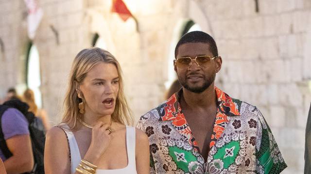 Dubrovnik: Usher prošetao Stradunom s nepoznatom djevojkom