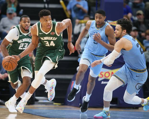NBA: Milwaukee Bucks at Memphis Grizzlies