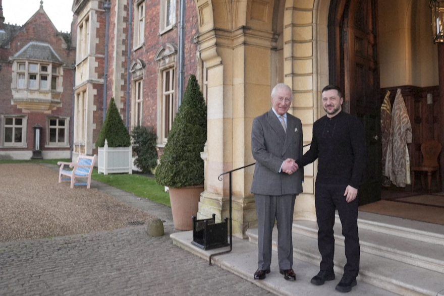 Kralj Charles i Zelenski