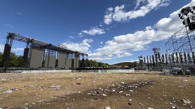 Jutro nakon koncerta Marka Perkovića Thompsona na sinjskom hipodromu