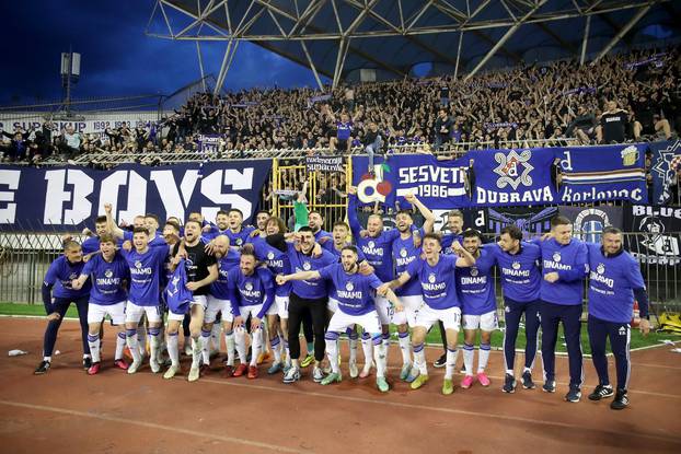 Dinamo remijem na Poljudu osvojio 24. naslov prvaka Hrvatske