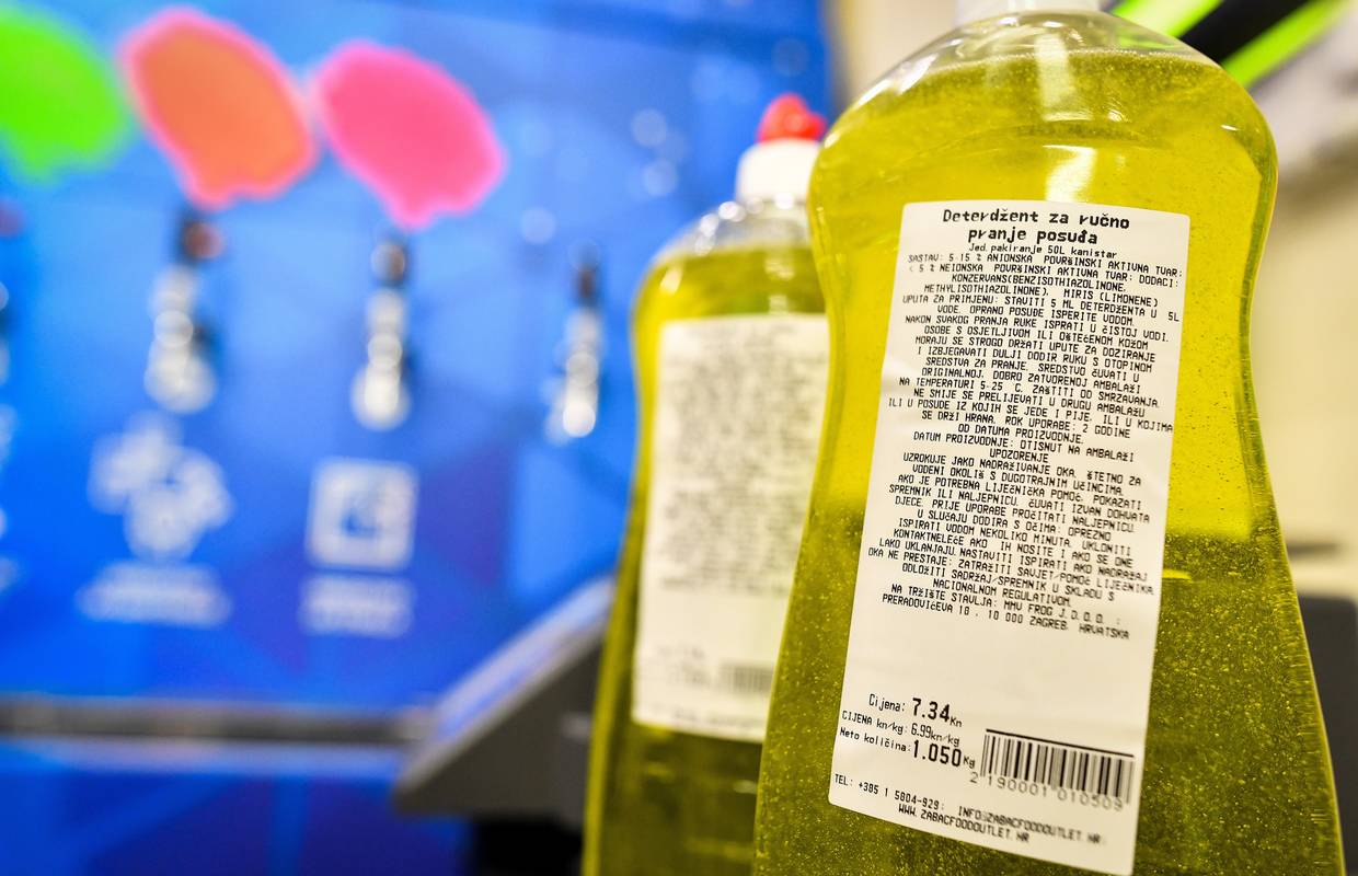 Food outlet Žabac u Zagrebu: 'Dajte mi 3 'deci' deterdženta'