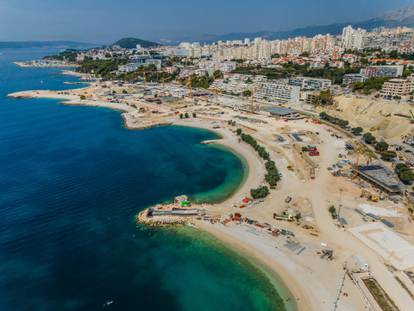 FOTO Evo kako izgleda Žnjan, radi se punom parom: 'Bit će to najbolja plaža Mediterana'