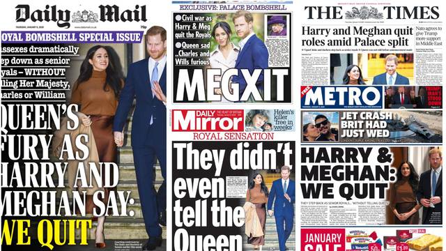 Britanski mediji se 'sprdaju' s Megxitom: Napustili su firmu
