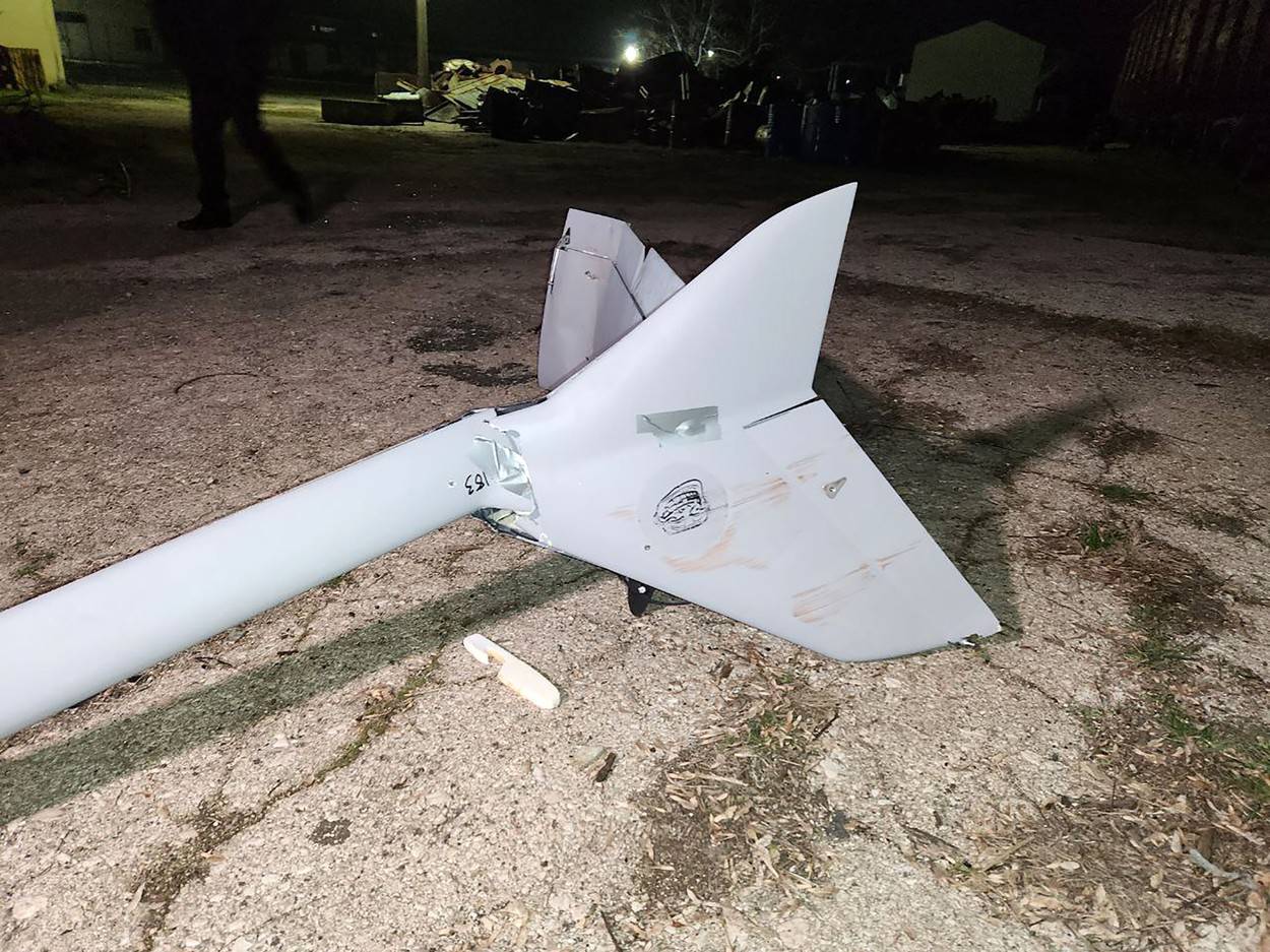 Drones attack Crimea