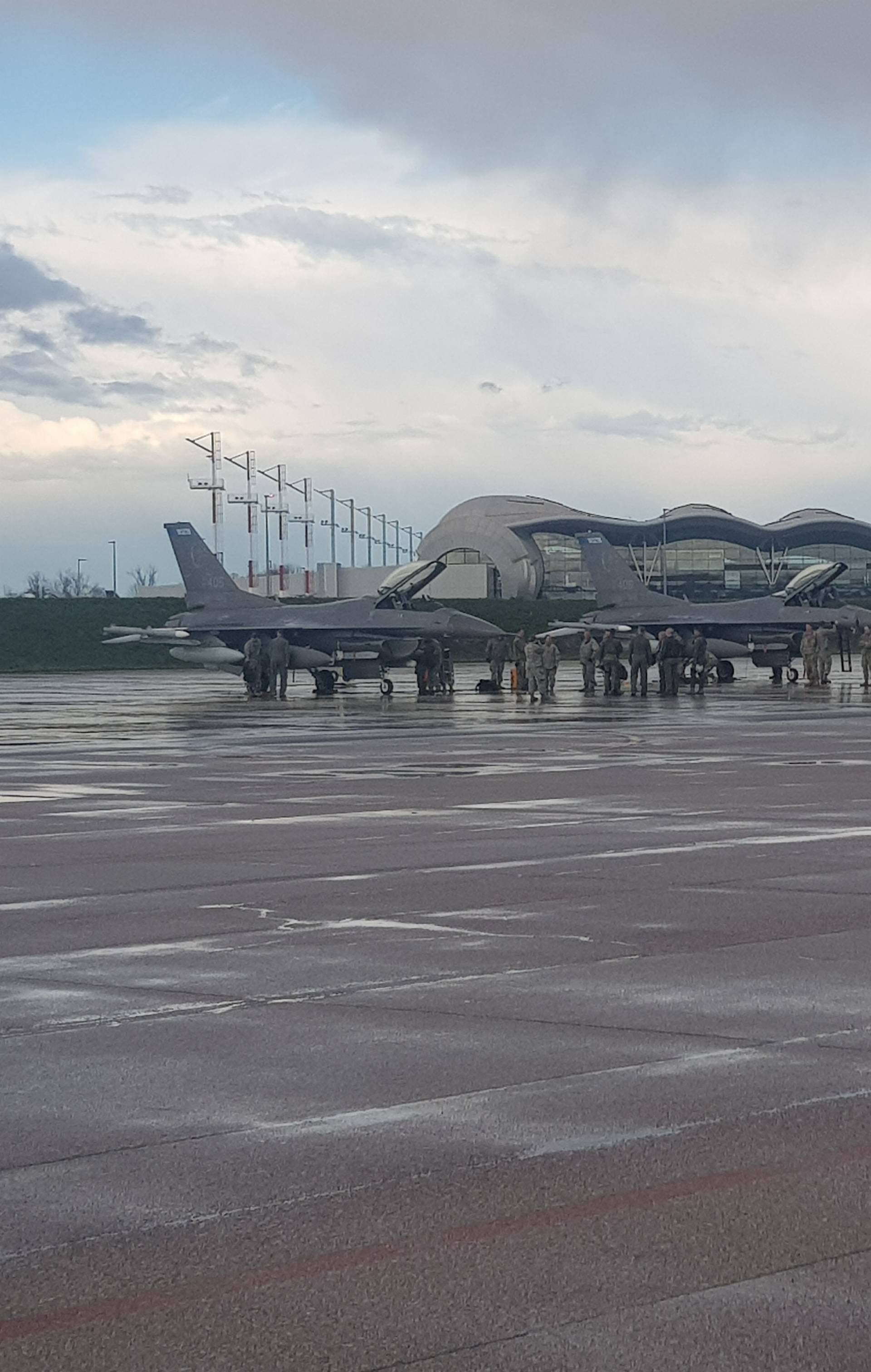 U Zagreb sletjela dva američka F-16, ali stigli samo na vježbu