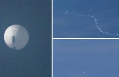 Američka vojska srušila kineski balon koji je letio iznad SAD-a