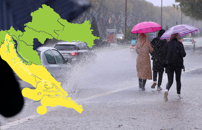 Žuti alarm za Jadran: I danas iznadprosječno toplo, na obali moguća kiša i obilni pljuskovi