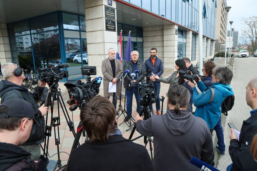 Zagreb: Tri obrazovna sindikata održala su konferenciju za medije