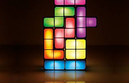 Lampa za sve koji su proveli djetinjstvo igrajući Tetris