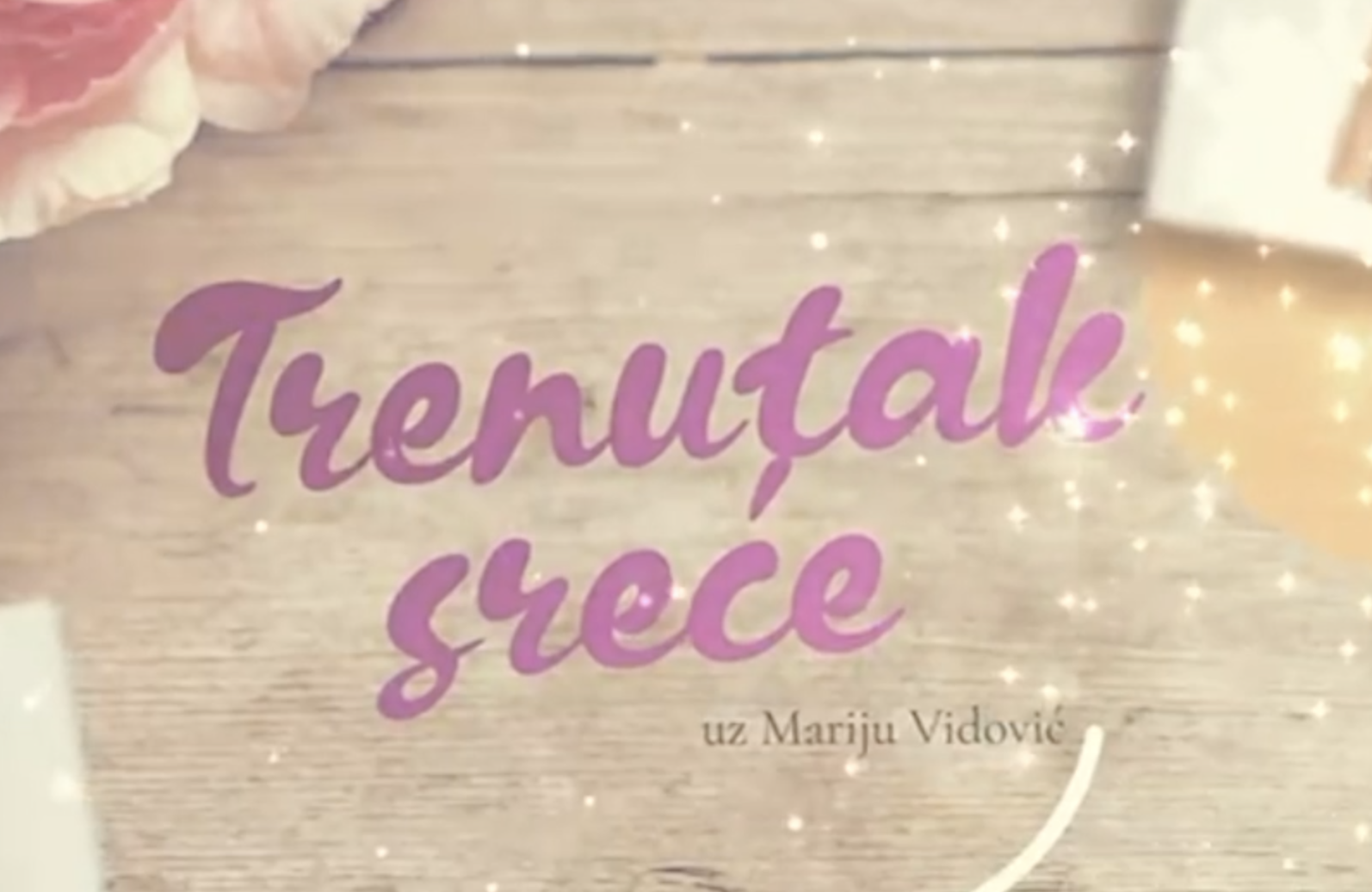 'Trenutak sreće' Marije Vidović stiže na CMC TV: Večernji talk show uz glazbu, smijeh, emocije