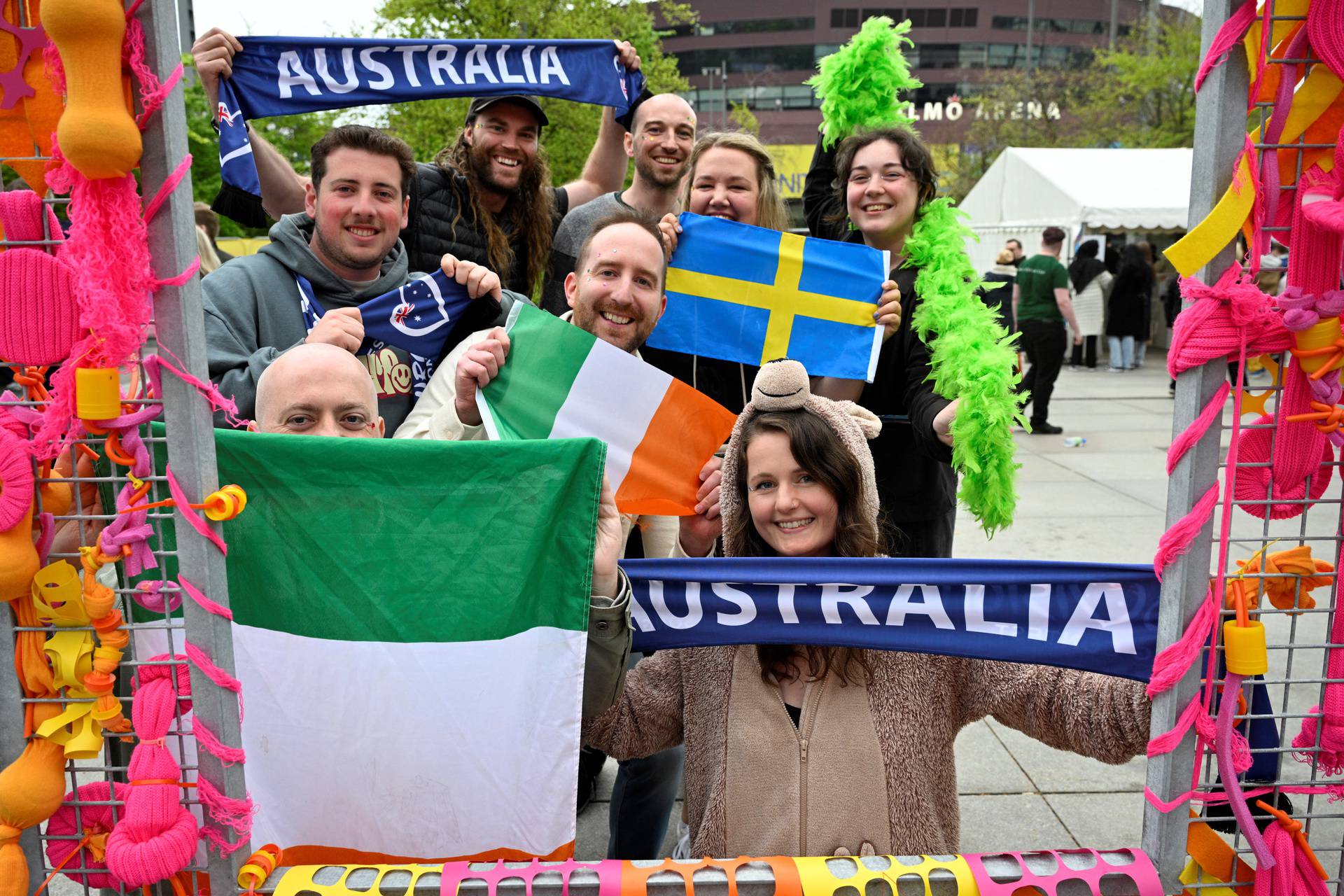 Rehearsal of the first semi-final of the 68th edition of the Eurovision Song Contest, in Malmo