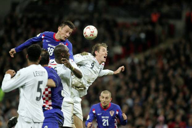 ARHIVA - 21.11.2007. Hrvatska nogometna reprezentacija na Wembleyju pobijedila Englesku 3-2