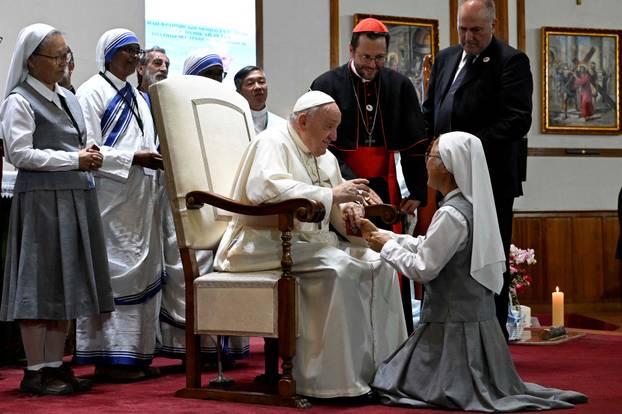Pope Francis visits Mongolia