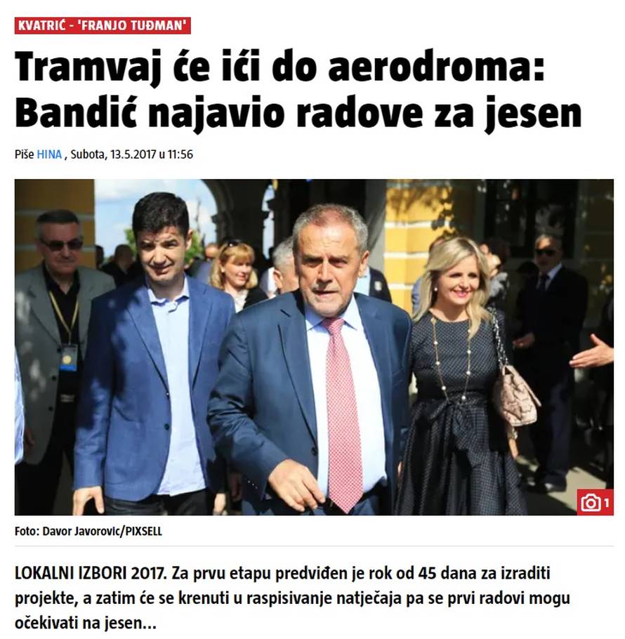 Putevi Bandićevog podzemlja: Želi sagraditi metro koji će ići od Bužanove do Remetinca...