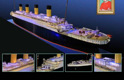 Od Lego kockica: Dječak je izradio najveću repliku Titanica