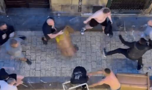 VIDEO Krš i lom na španjolskim ulicama uoči finala: Potukli se navijači Uniteda i Tottenhama