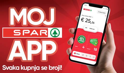 Dvostruki trijumf: SPAR aplikacija za vikend broj 1 na  Google Playu i App Storeu u HR