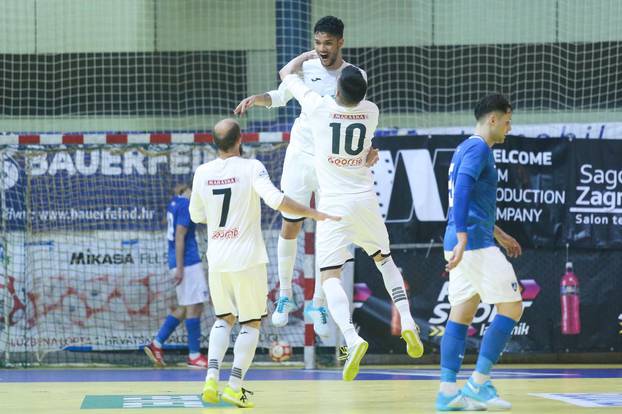 Zagreb: 1.HMNL, MNK Futsal Dinamo - Novo vrijeme