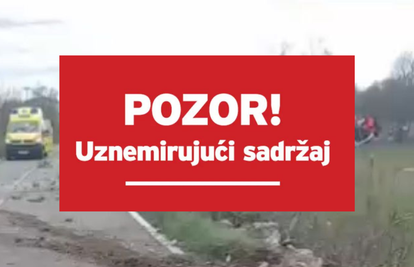 Tragedija kod Sinja: U slijetanju automobila jedan je smrtno stradao, drugi putnik ozlijeđen
