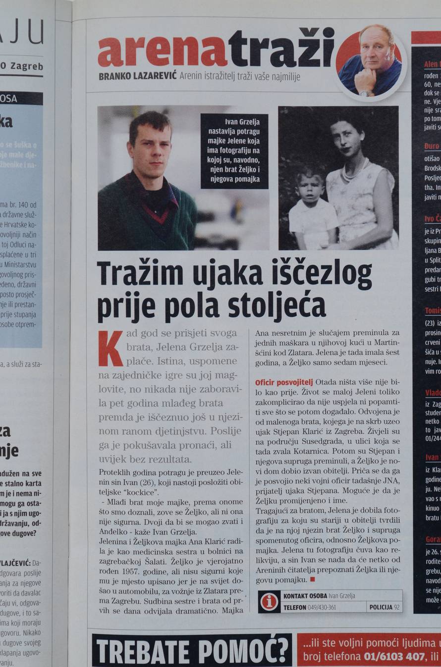 Potraga duga cijeli život: Brat i sestra našli se nakon 59 godina