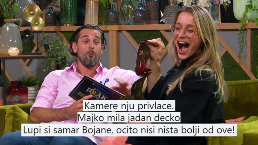 Saša i Bojan ostali u showu, a gledatelji iznenađeni: 'Privlače je kamere, a njega mi je žao...'