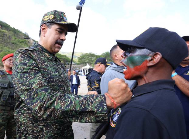 Venezuela's President Maduro attends closing ceremony of the second Revolutionary Special Operations Course, in Caracas
