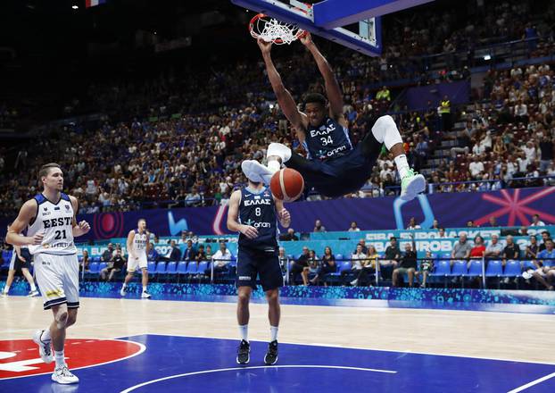 EuroBasket Championship - Group C - Estonia v Greece