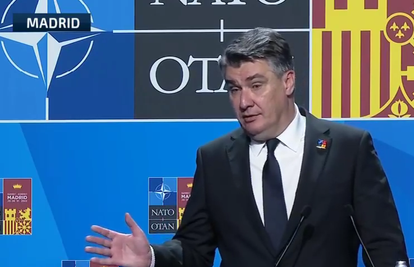 Milanović na samitu NATO-a: 'Srećom pa nitko nije primijetio da nema dvorskih luda iz Vlade'