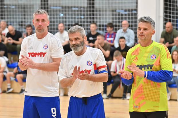 Makarska: Donatorska utakmica veterana Hajduk - Dinamo za Mladena Bartolovića