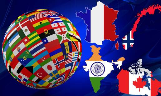 KVIZ Mo&zcaron;ete li prepoznati ove dr&zcaron;ave samo po obliku njihova teritorija? Rijetki &cacute;e imati 100 %