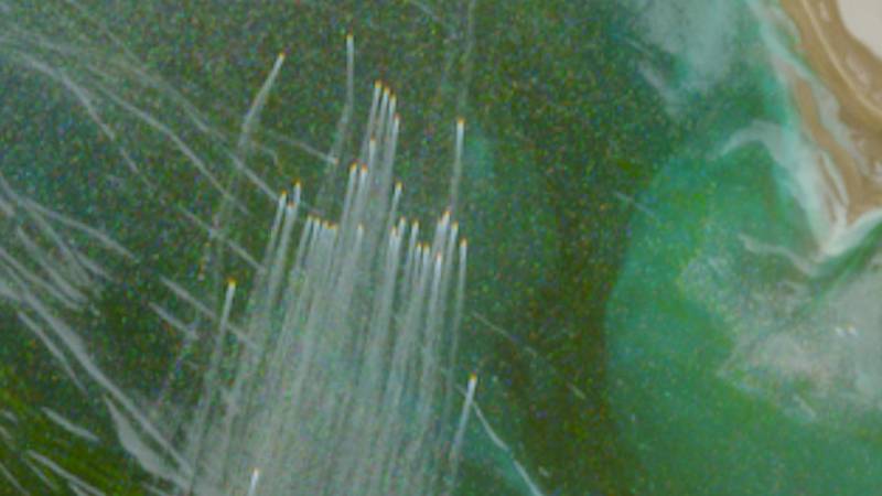 VIDE SE IZ SVEMIRA Ovo je roj iranskih brodova koji ordinira i širi kaos po Hormuzu