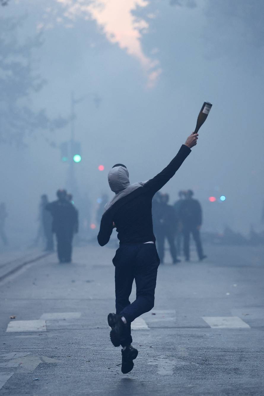 Nationwide protests in France against the cost of living