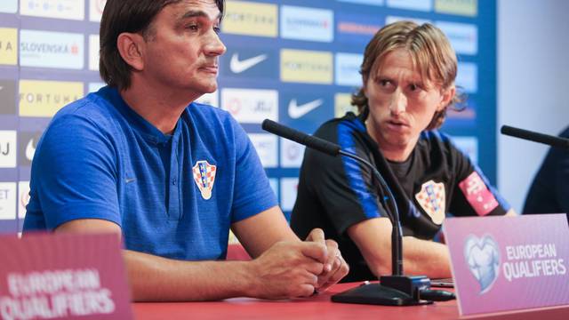 Trnava: Dalić i Modrić na konferenciji uoči utakmice protiv Slovačke